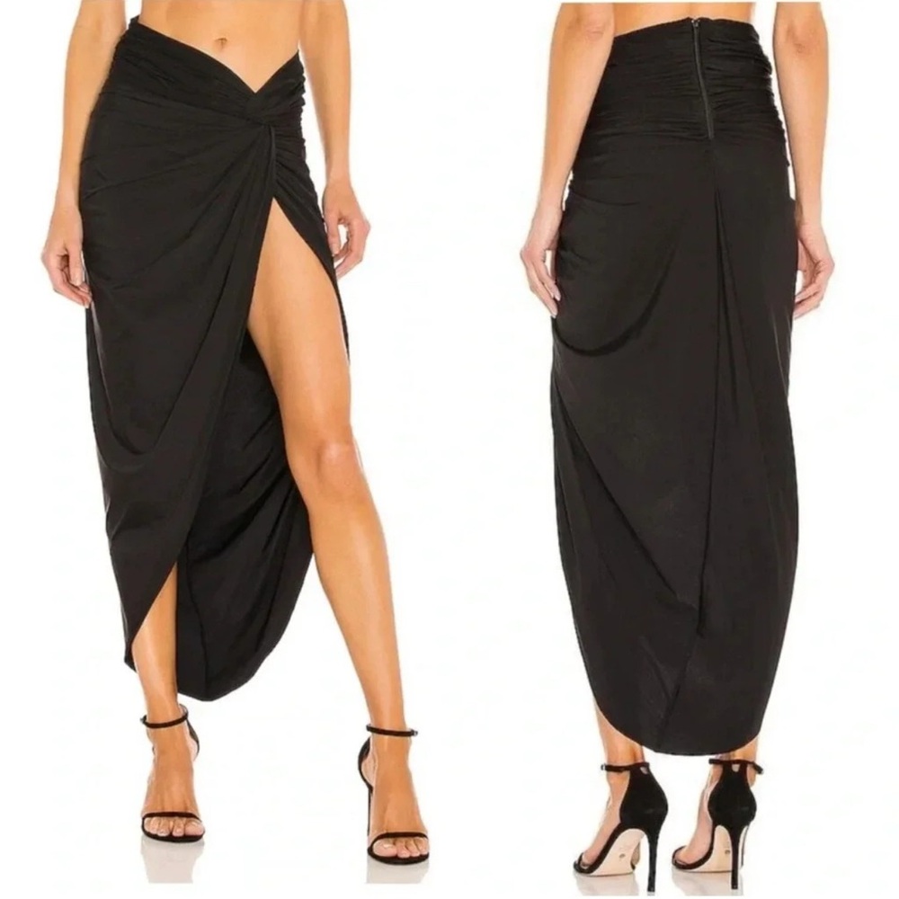 Bronx and Banco Cleo Skirt in Black with Slit - XS, BRAND NEW! NEVER BEEN WORN